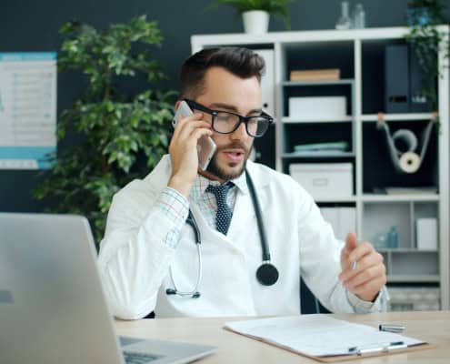Médecin en cabinet ayant externalisé son secrétariat médical — Assistance Virtuelle