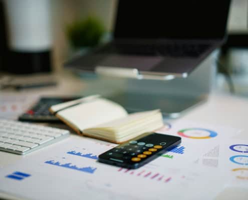 Calculatrice et documents de facturation pour service de secrétariat externalisé